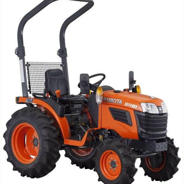 Tracteur Kubota B1 181 D – 18 ch, diesel 778 cm³, compact