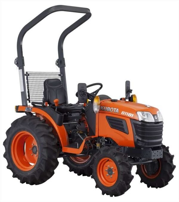 Tracteur Kubota B1 181 D – 18 ch, diesel 778 cm³, compact