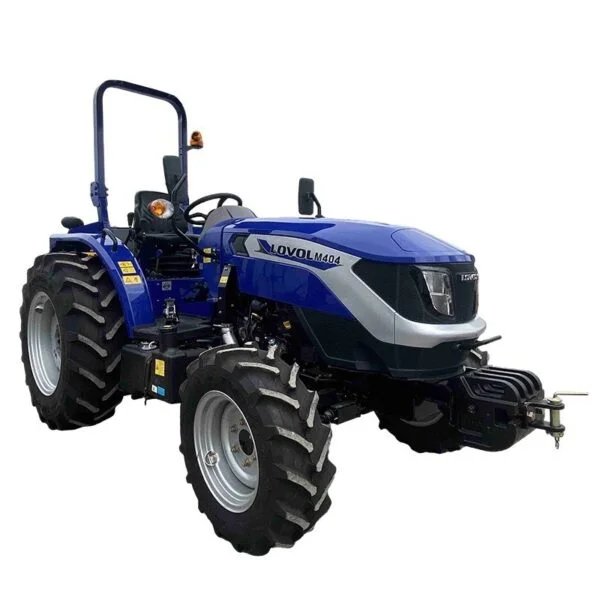 Tracteur Lovol M404R avec chargeur frontal – 40 ch, arceau