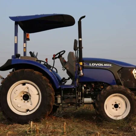 Tracteur Lovol M504R avec chargeur frontal – 50 ch, arceau