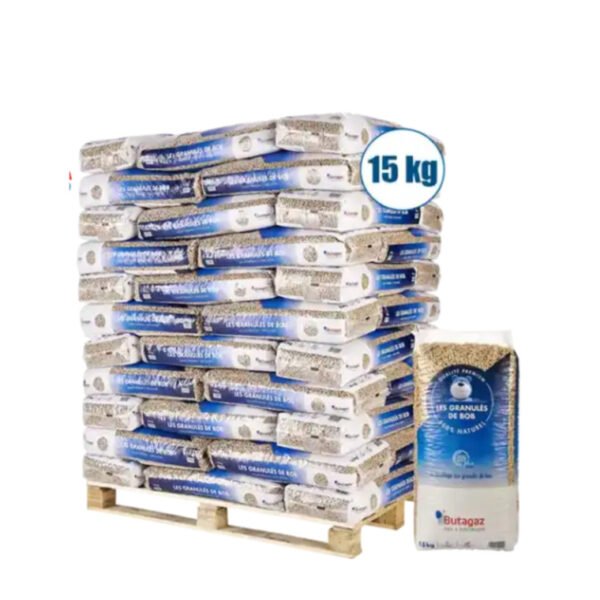 Pellet Butagaz – palette de 66 sacs de 15kg