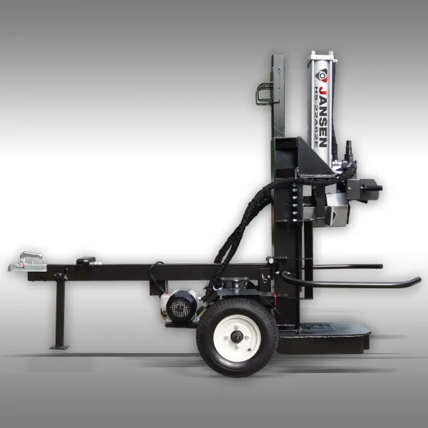 Fendeuse de bûches électrique Jansen HS 22A62E – 22 tonnes, 62 cm, 400 V, verticale et horizontale