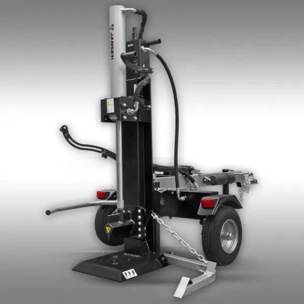 Fendeuse de bûches thermique Jansen HS 22A62 V2 – 22 tonnes, 65 cm, verticale