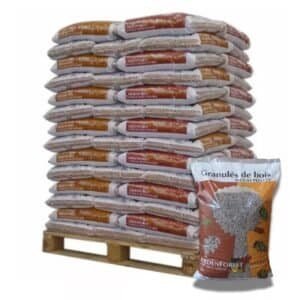 Pellets Ardenforest — 70 sacs de 15 kg — 100% résineux