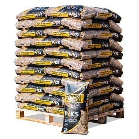 Pellets PIKS — palette 990 kg — DINplus