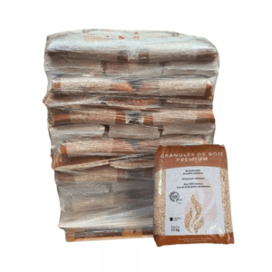 Pellets Rochefort — 65 sacs de 15 kg — 100% résineux