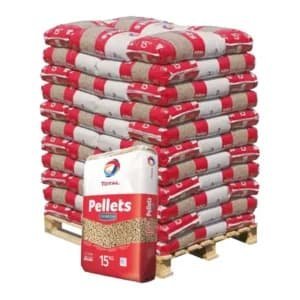 Pellets Total Premium — 66 sacs de 15 kg