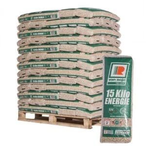 Pellets Van Roje — 65 sacs de 15 kg