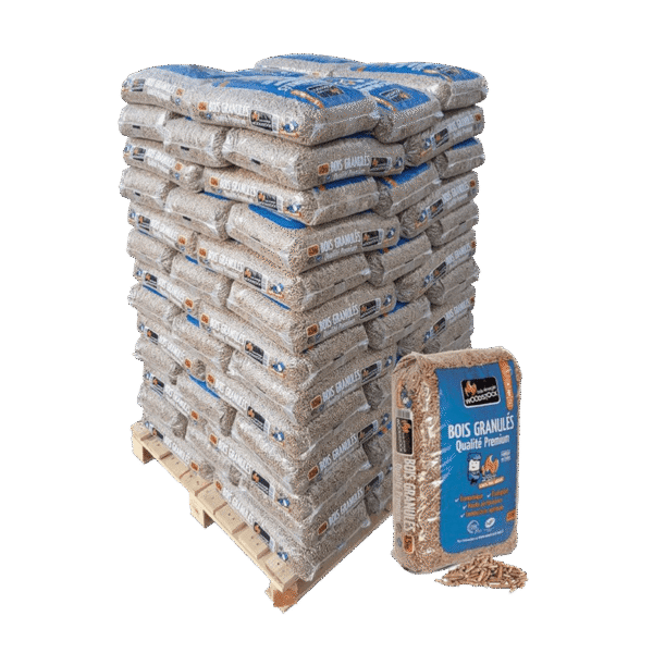 Pellets Woodstock — 78 sacs de 15 kg