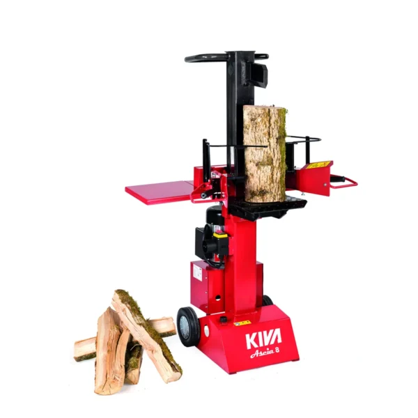 Fendeur de bûches électrique Kiva ASCIA 8 – 8 tonnes, 3 500 W, vertical