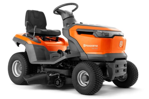 Tracteur tondeuse Husqvarna TS 112 – coupe 95 cm, hydrostatique, éjection latérale