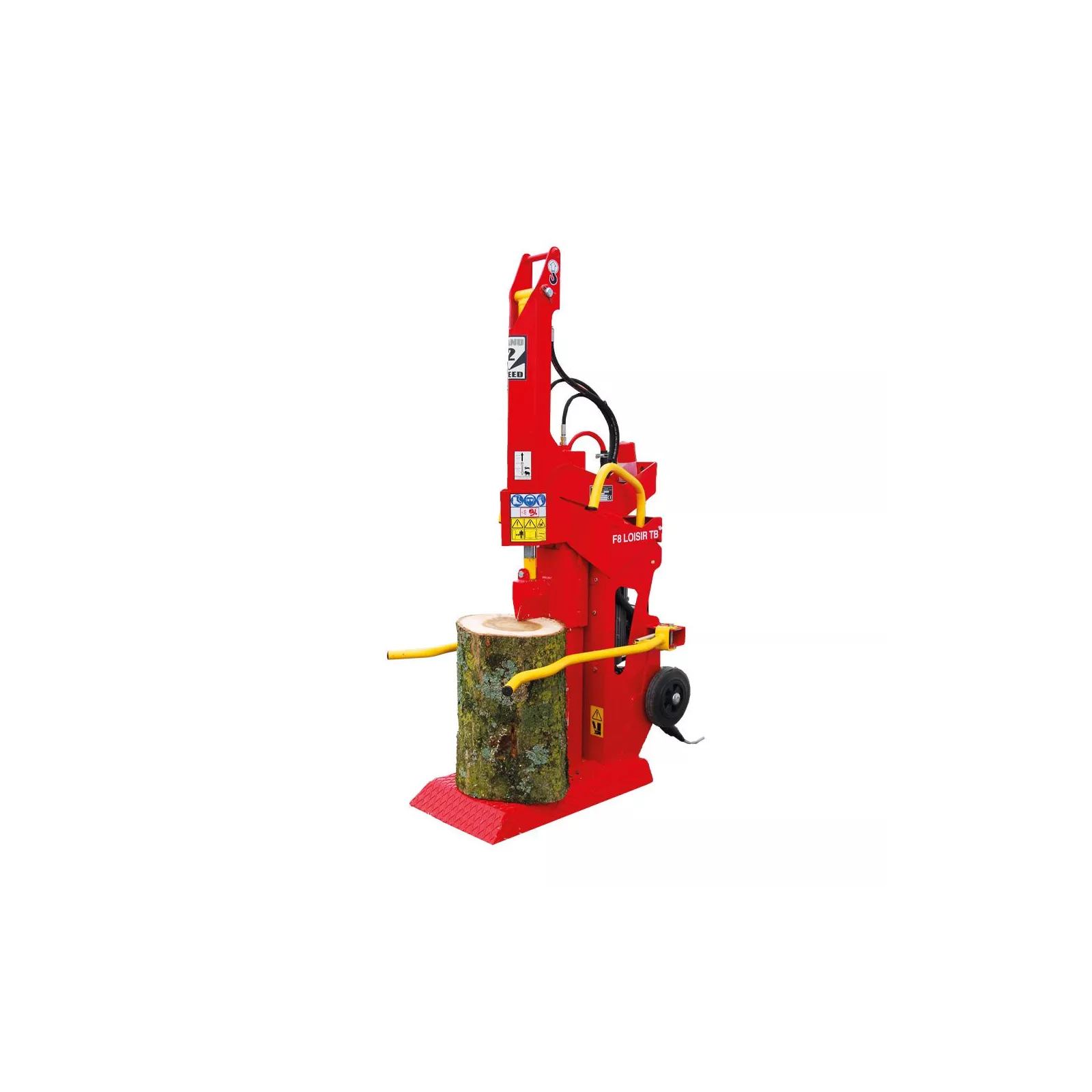 Fendeuse électrique Rabaud TB10 EM – 10 tonnes, monophasé 230 V, table basse