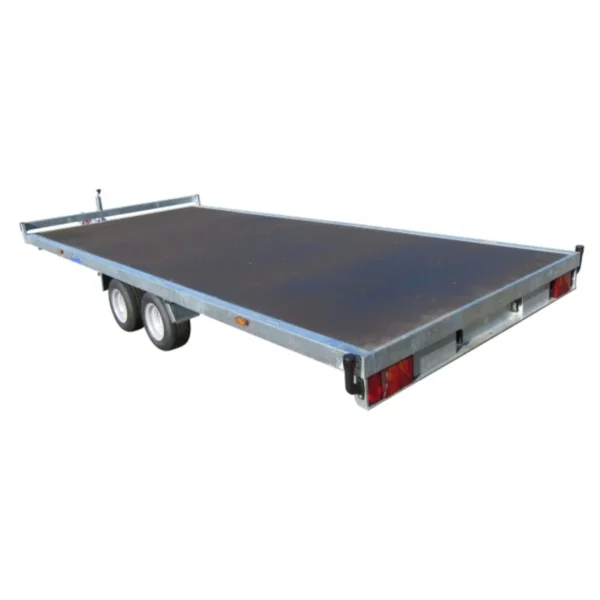 Remorque plateau roues dessous Lider 32670 – PTAC 2 500 kg, 506 × 215 cm