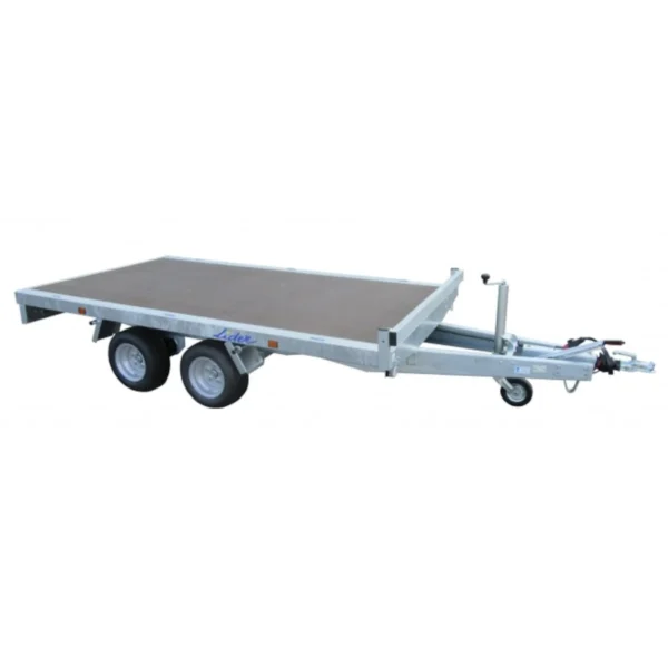 Remorque plateau roues dessous Lider 34620 – PTAC 2 700 kg, 306 × 170 cm